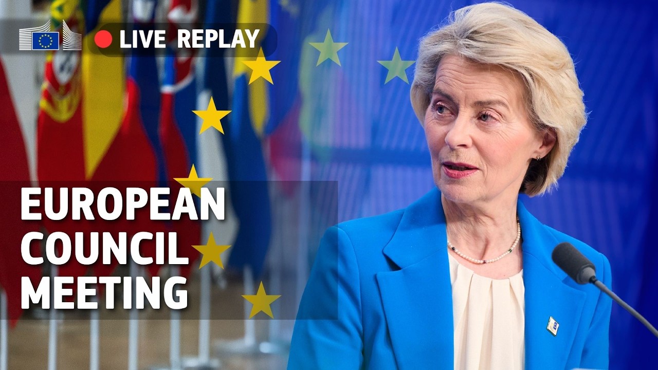 War in the Middle East, Energy Prices, and the Single Market: European Council Meeting