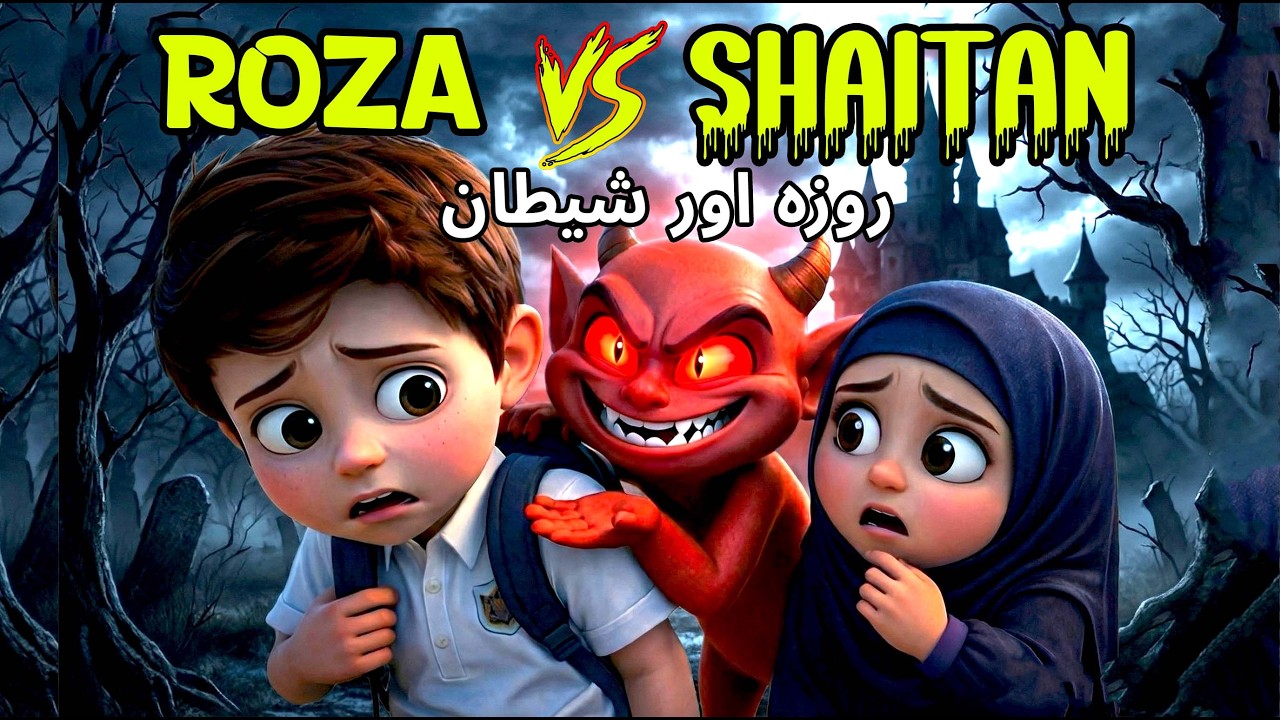 ROZA AUR SHAITAAN ( Islamic Moral Story for Kids)