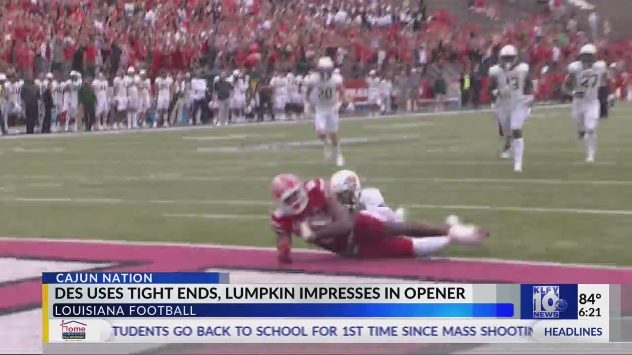 Tight Ends vital in SLU win, look for more production in future games