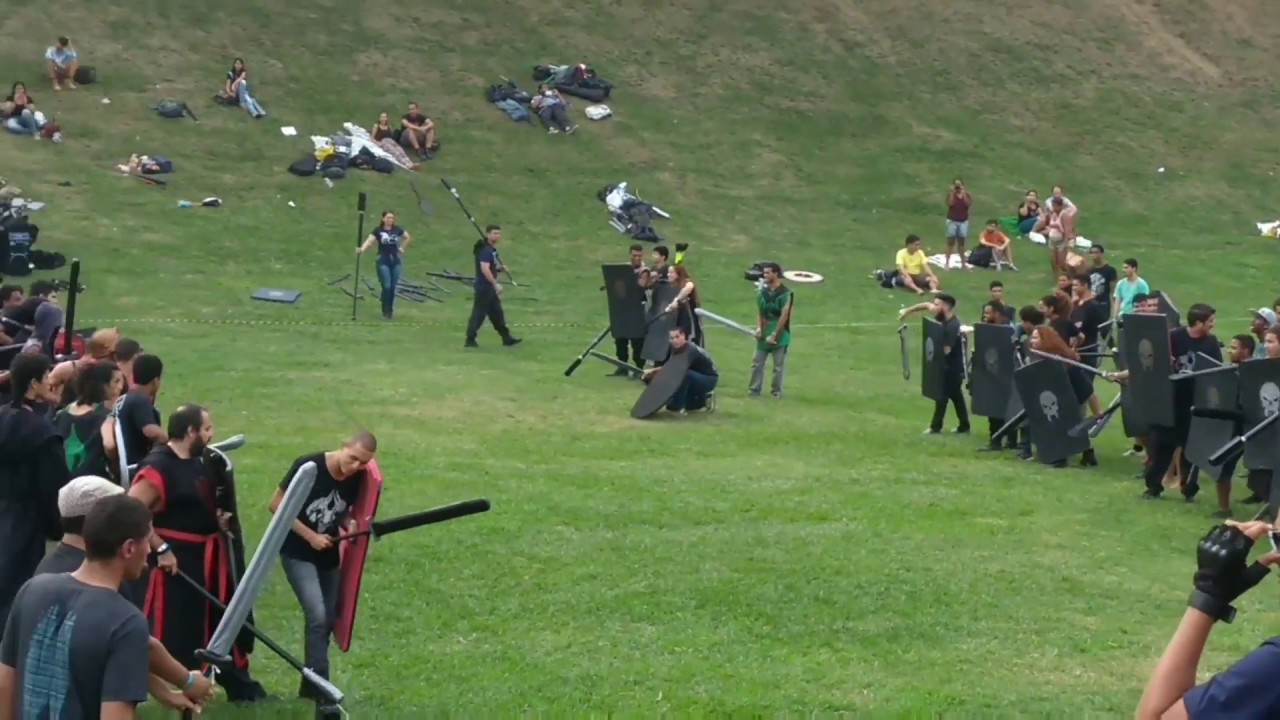 SWORDPLAY DK  BATALHA MEDIEVAL na Quinta  da Boa  Vista  dia 28/05/2017