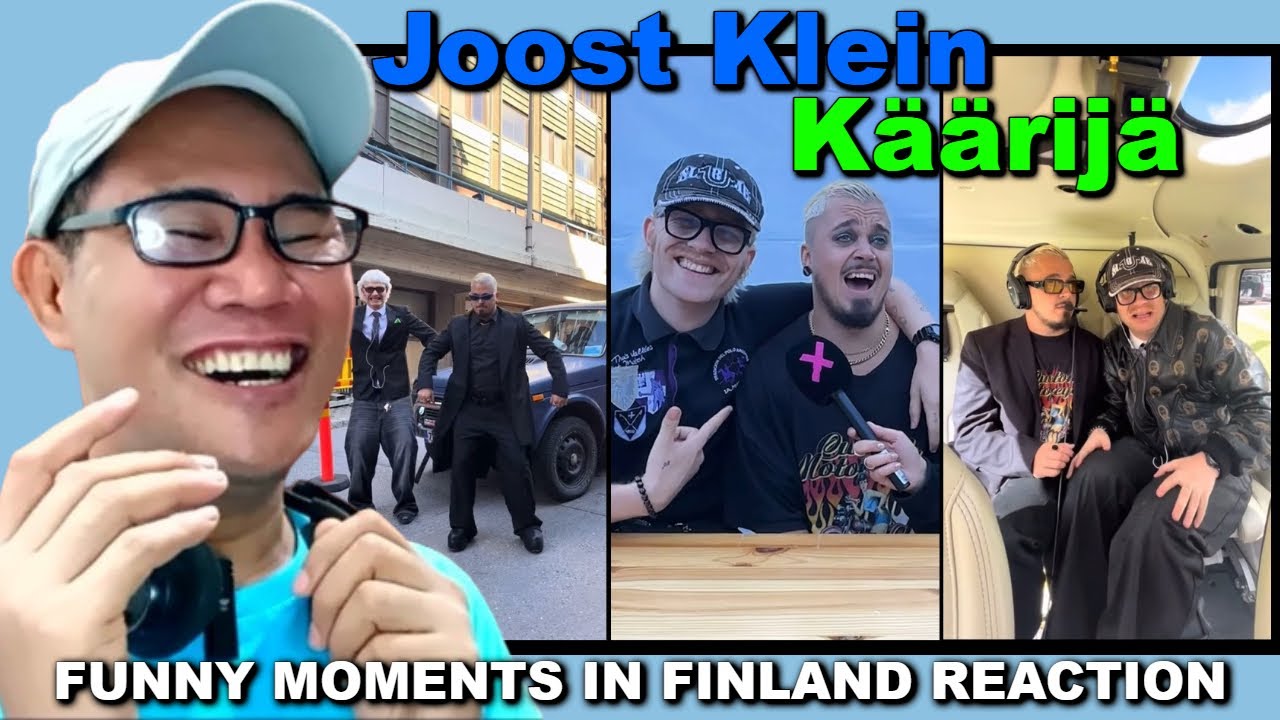 Käärijä x Joost Klein - Funny Moments in Finland REACTION