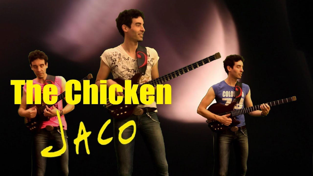 The Chicken by Jaco Pastorius (bass trio arrangement) - Karl Clews on bass