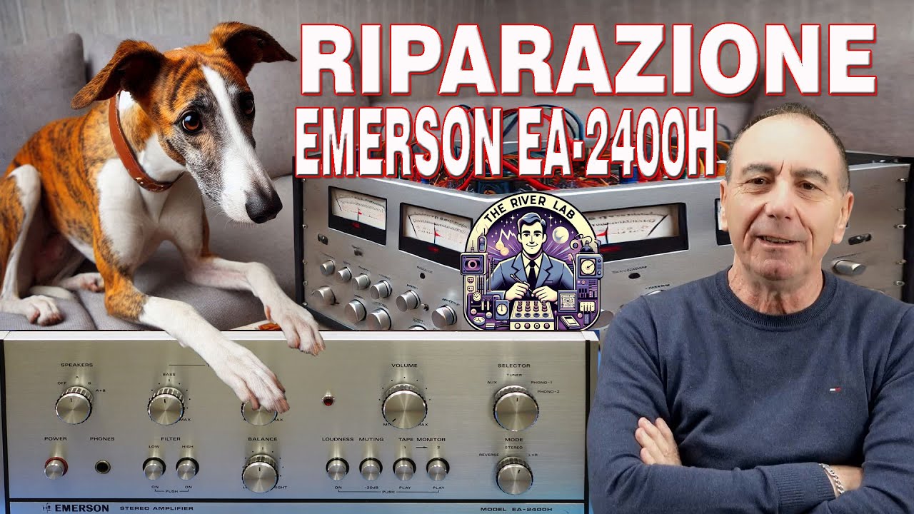 089 RIPARARE UN AMPLIFICATORE VINTAGE SPIEGATO IN DETTAGLIO #amplifier #vintage
