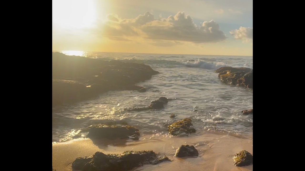 Hawaii Morning Ocean Meditation, Feb 29