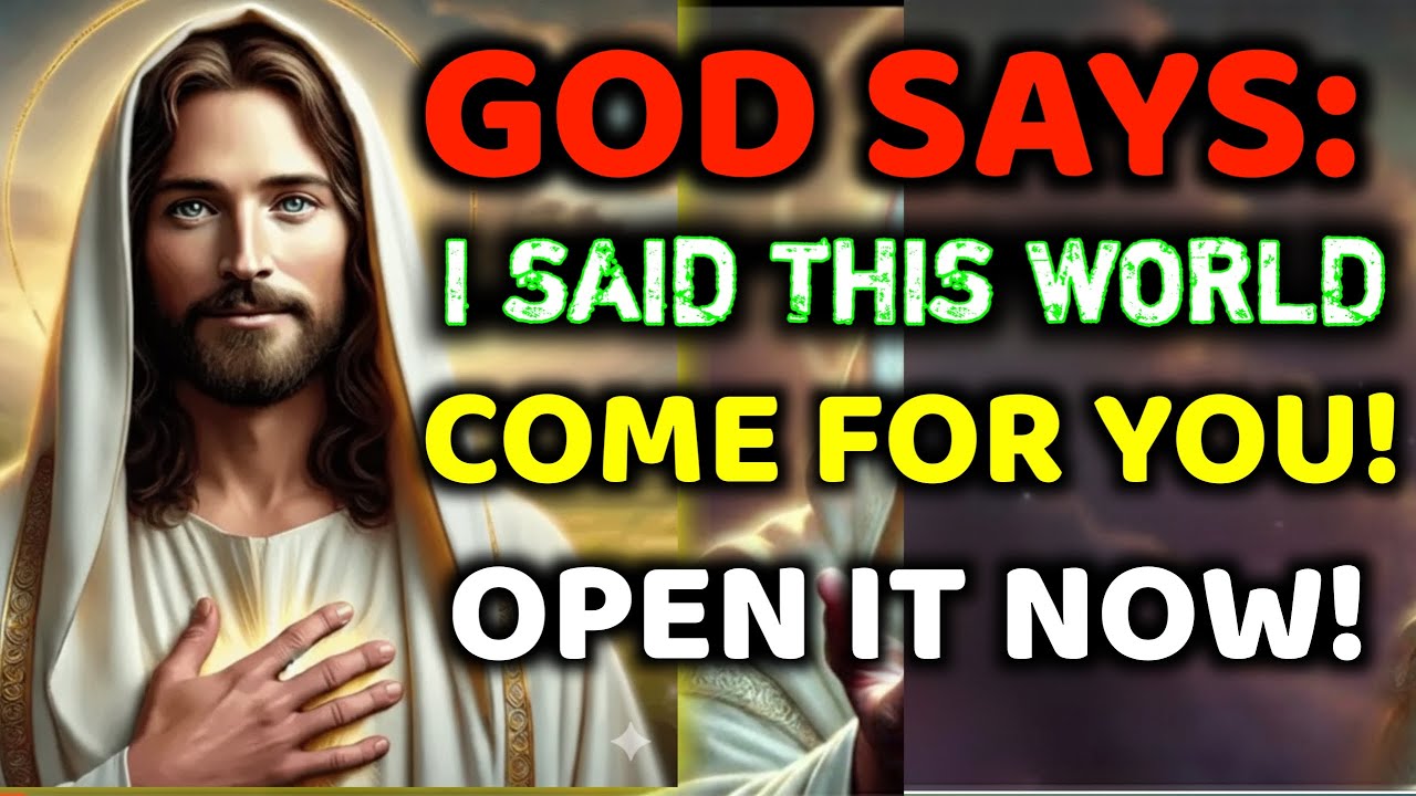 GOD SAYS- 