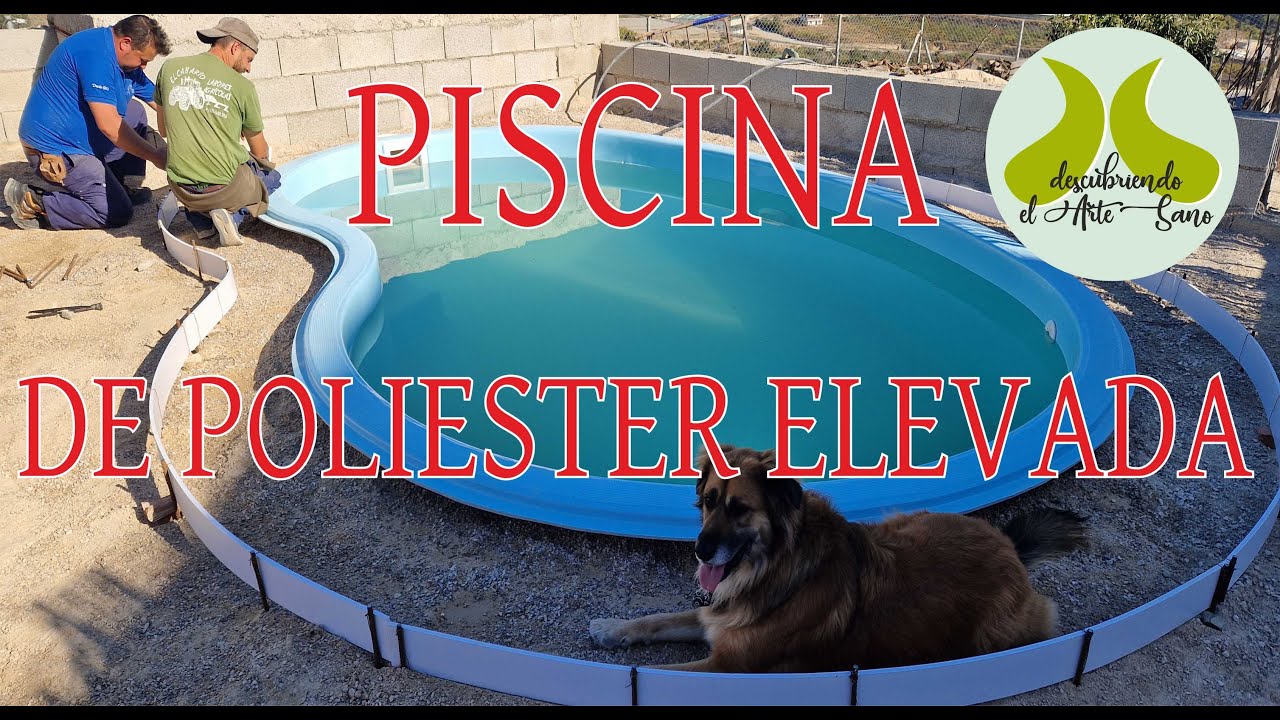 PISCINA DE POLIESTER ELEVADA
