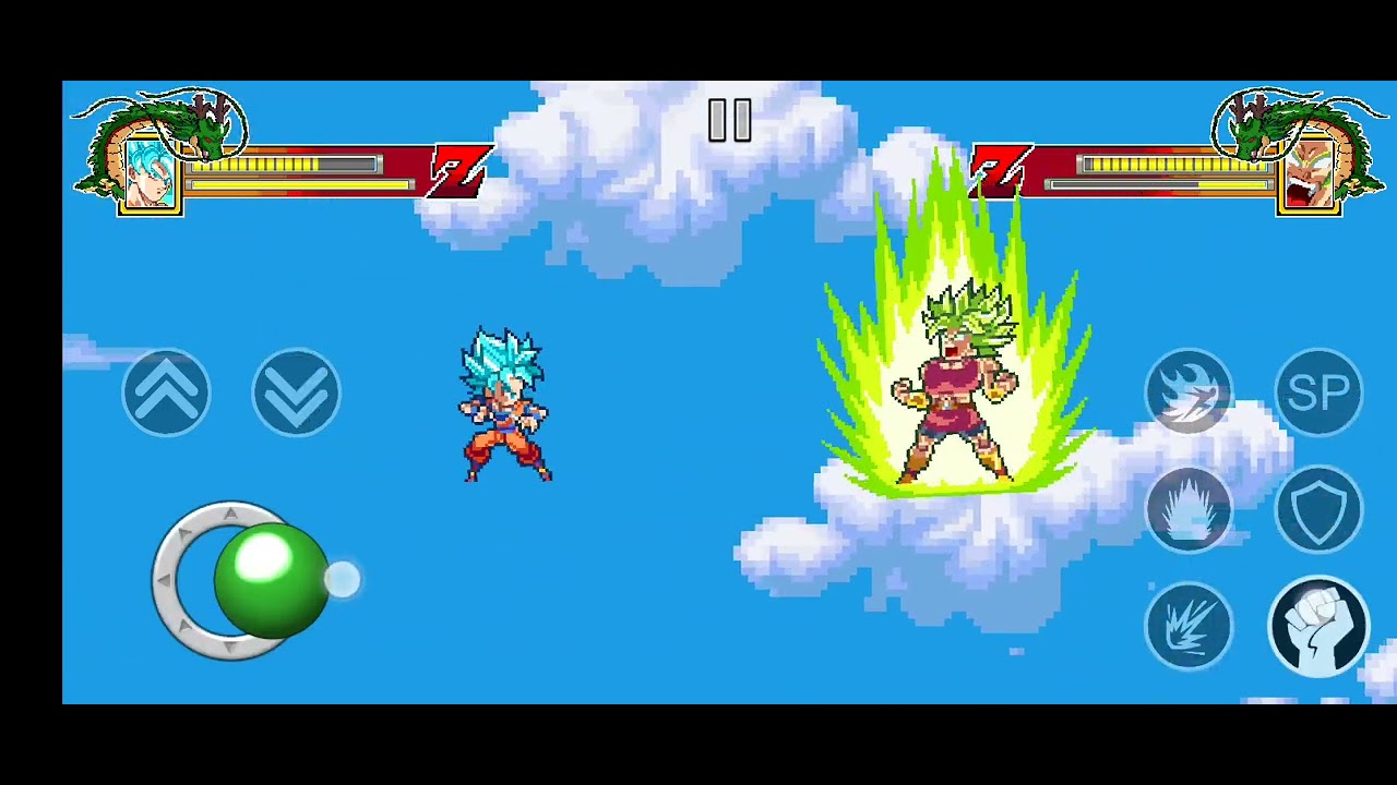 Goku Super Saiyan Blue vs. Kill Super Saiyan Green Legendary 
