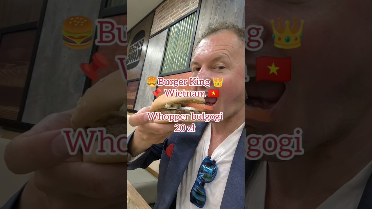 Whopper Bulgogi na lotnisku Phu Quoc ✈️🍔 | Czy warto za 20 zł?
