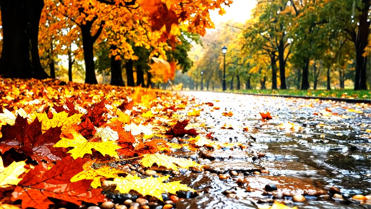 Autumn Rain – 1 Hour of Seasonal Jazz Ambience