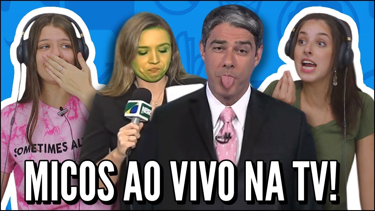 JOVENS REAGEM A OS MAIORES MICOS AO VIVO NA TV BRASILEIRA - FALA DE TUDO