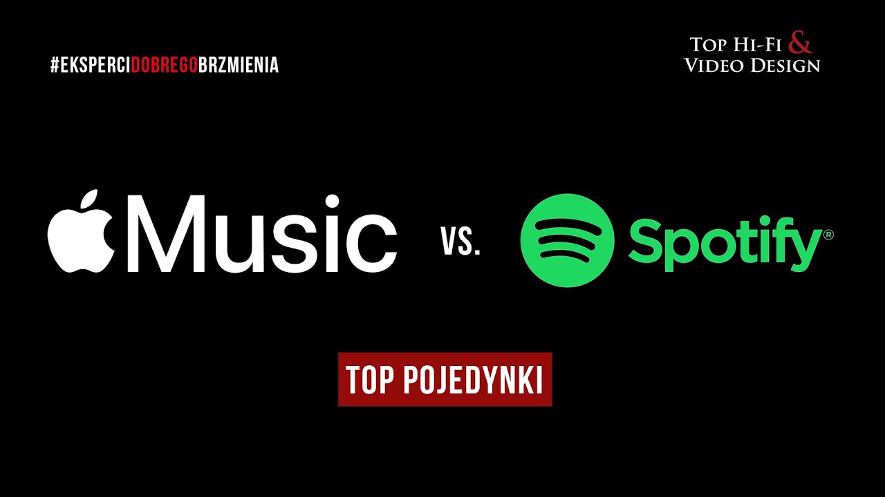 Apple Music vs. Spotify – TOP POJEDYNKI | Top Hi-Fi & Video Design