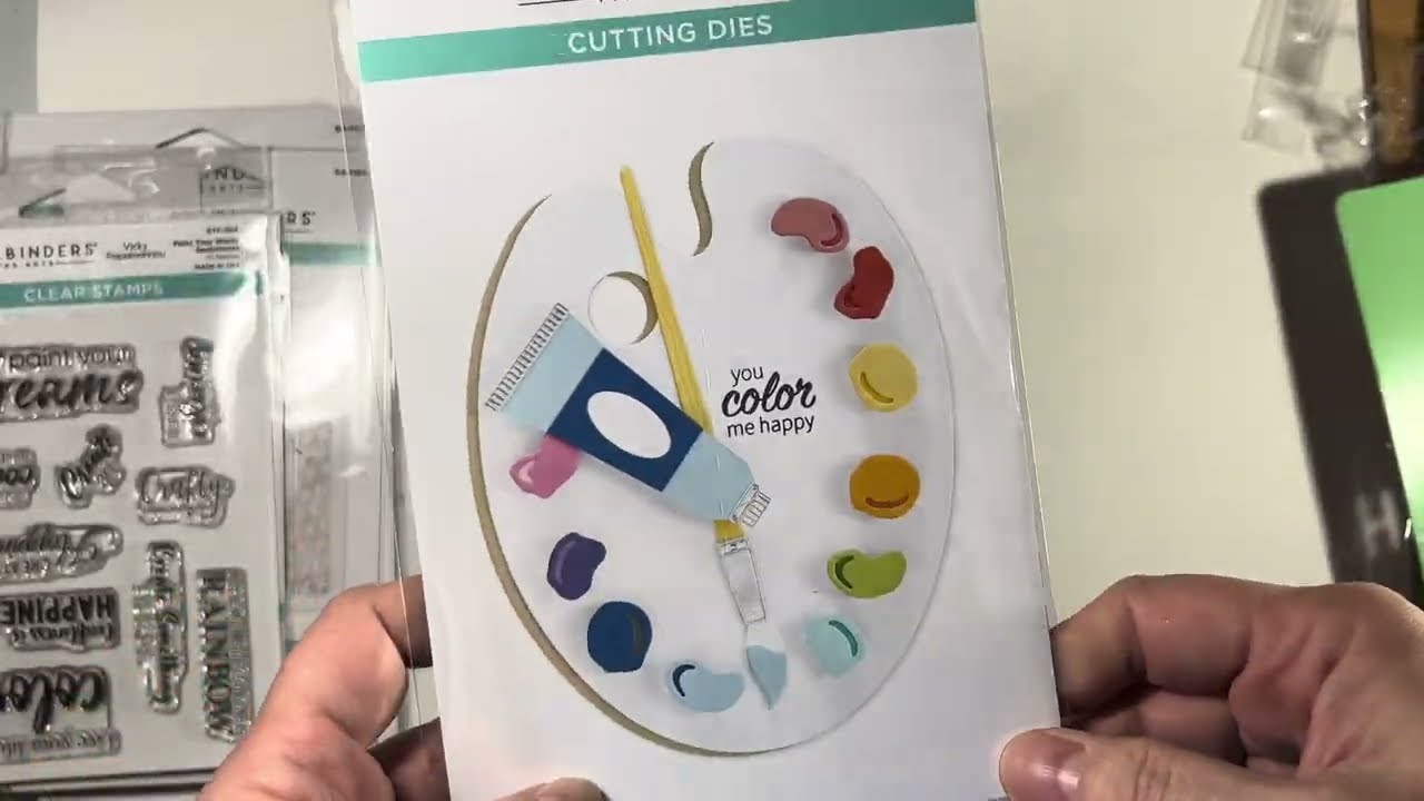 Spellbinders and Michaels crafty haul