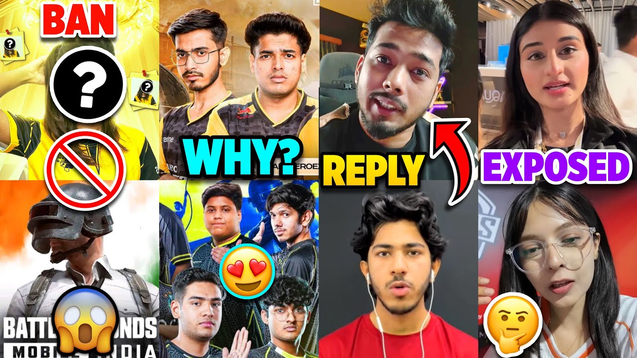 Omg! Player BAN for Cheating😱 7 Changes in Teams✅ All SHOCKED Reply, Godlike, S8ul, BGMI,Payal,Scout