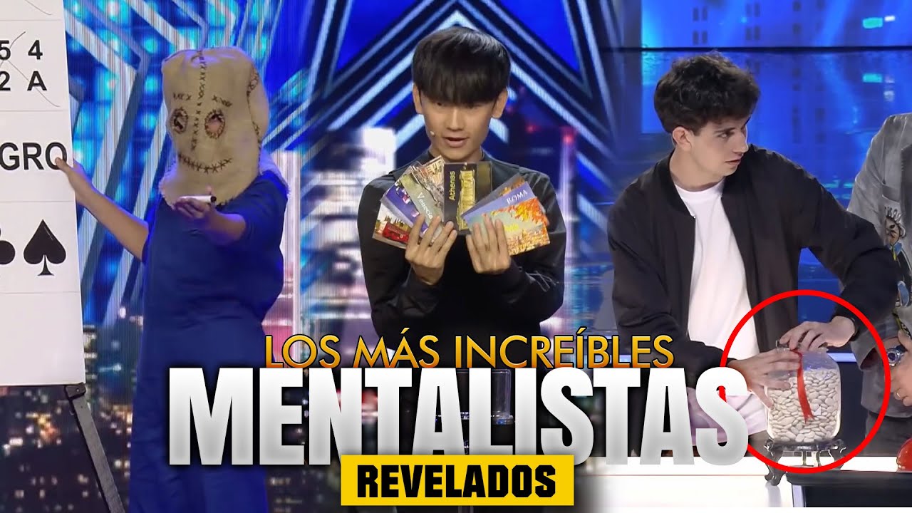 4 Actos de Mentalismo Imposibles de Explicar del Got Talent España REVELADOS