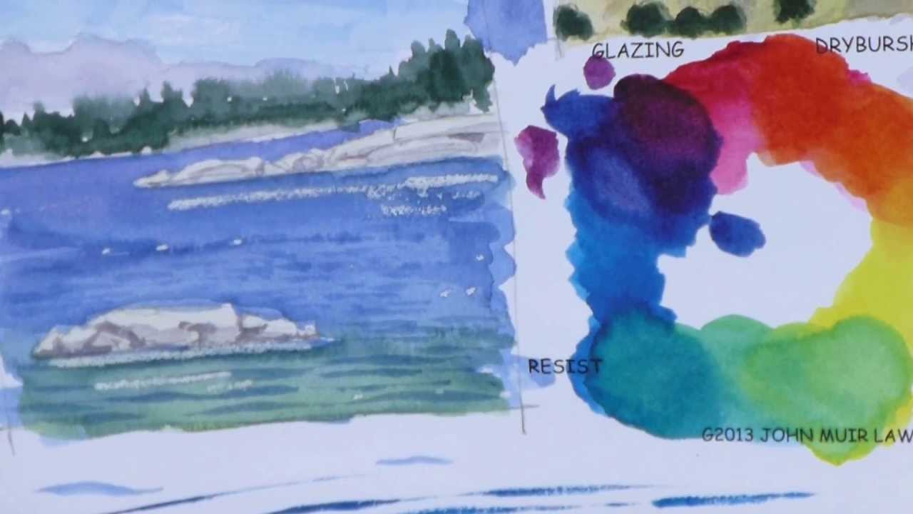 John Muir Laws on Watercolor Basics (9 of 9)