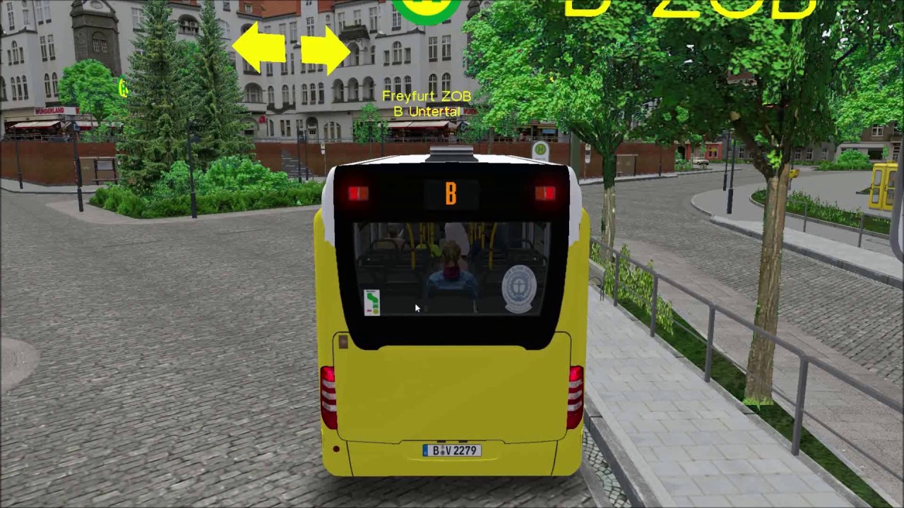 Omsi 2 mit den Mercedes Benz Citaro LE auf der Map Freyfurt 2016
