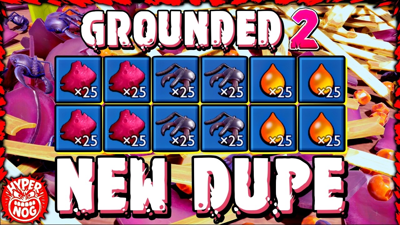 *НОВИНКА* В Grounded 2 появилась ошибка дублирования 4 предметов 😈 ПОСЛЕ обновления