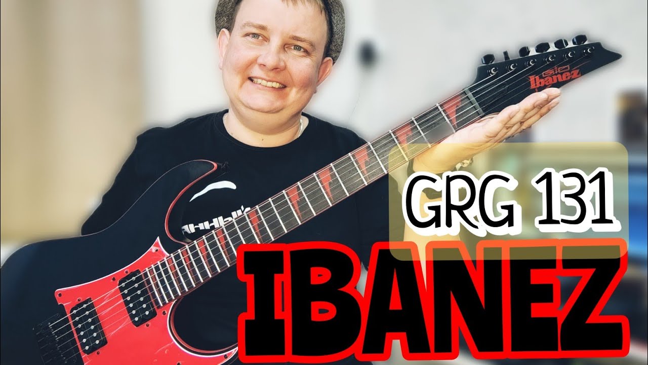 IBANEZ GRG - 131 DX КРАСНЫЙ ДРАКОН / МЕЧТА МЕТАЛЛИСТА!!!