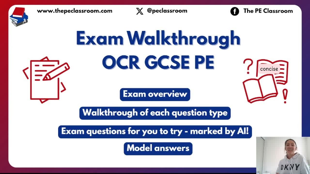 OCR GCSE PE Exam Walkthrough