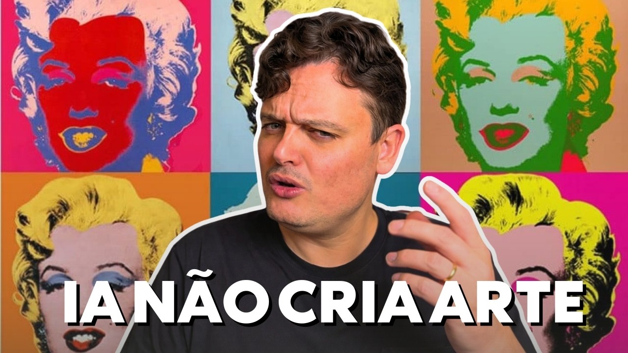 A INTELIGÊNCIA ARTIFICIAL não faz ARTE