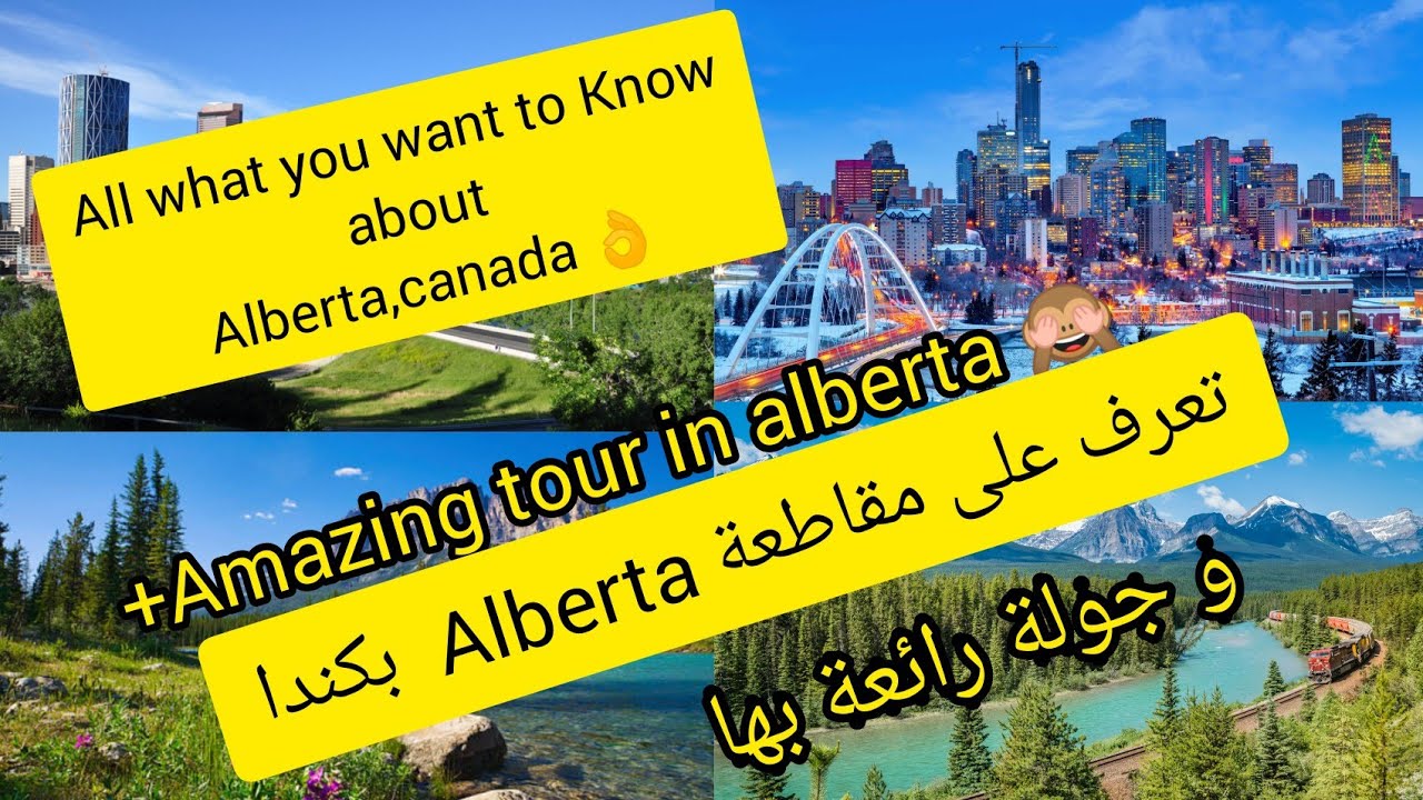 كل ما تريد معرفته عن مقاطعة ألبيرتا بكندا all what you want to Know about  Alberta , Canada 🥰