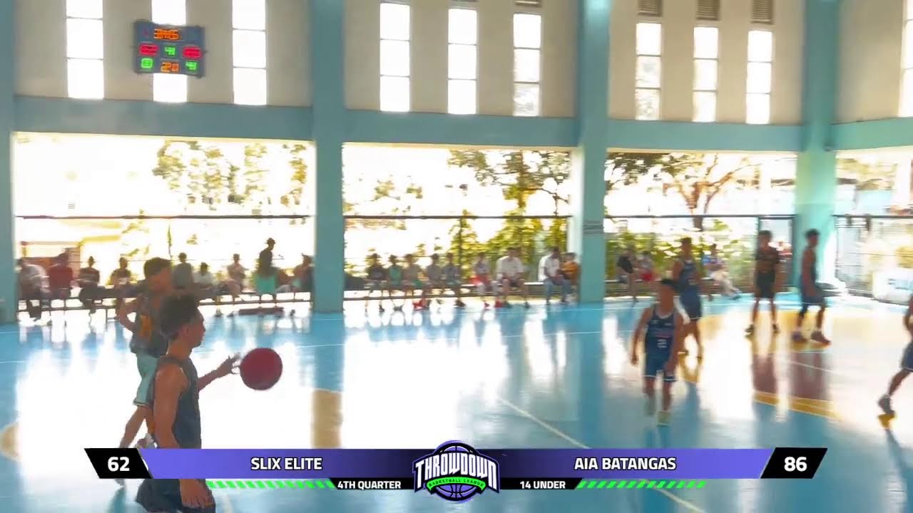 SLIX ELITE VS AIA BATANGAS (14 UNDER)
