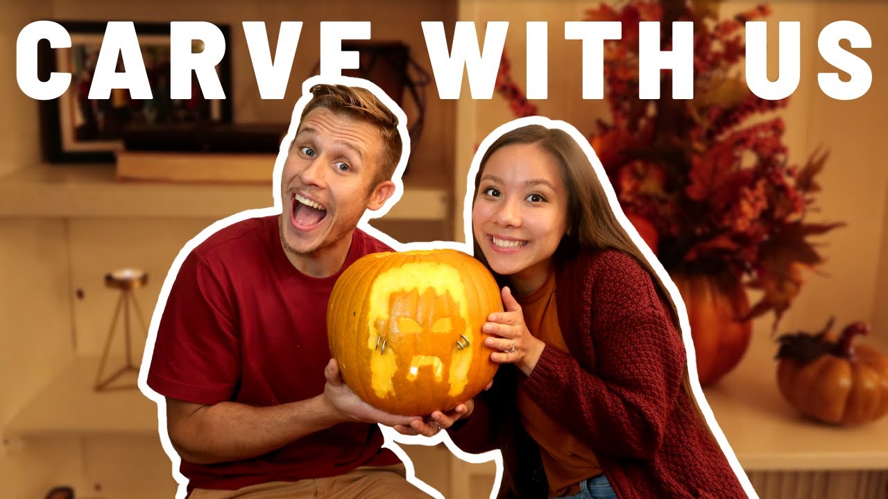 PUMPKIN CARVING DATE NIGHT | Fall Date Night Idea 2021