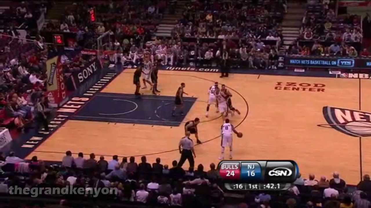 Terrence Williams 27 points, 13 rebounds & 10 assists vs. Chicago Bulls (April 9, 2010)