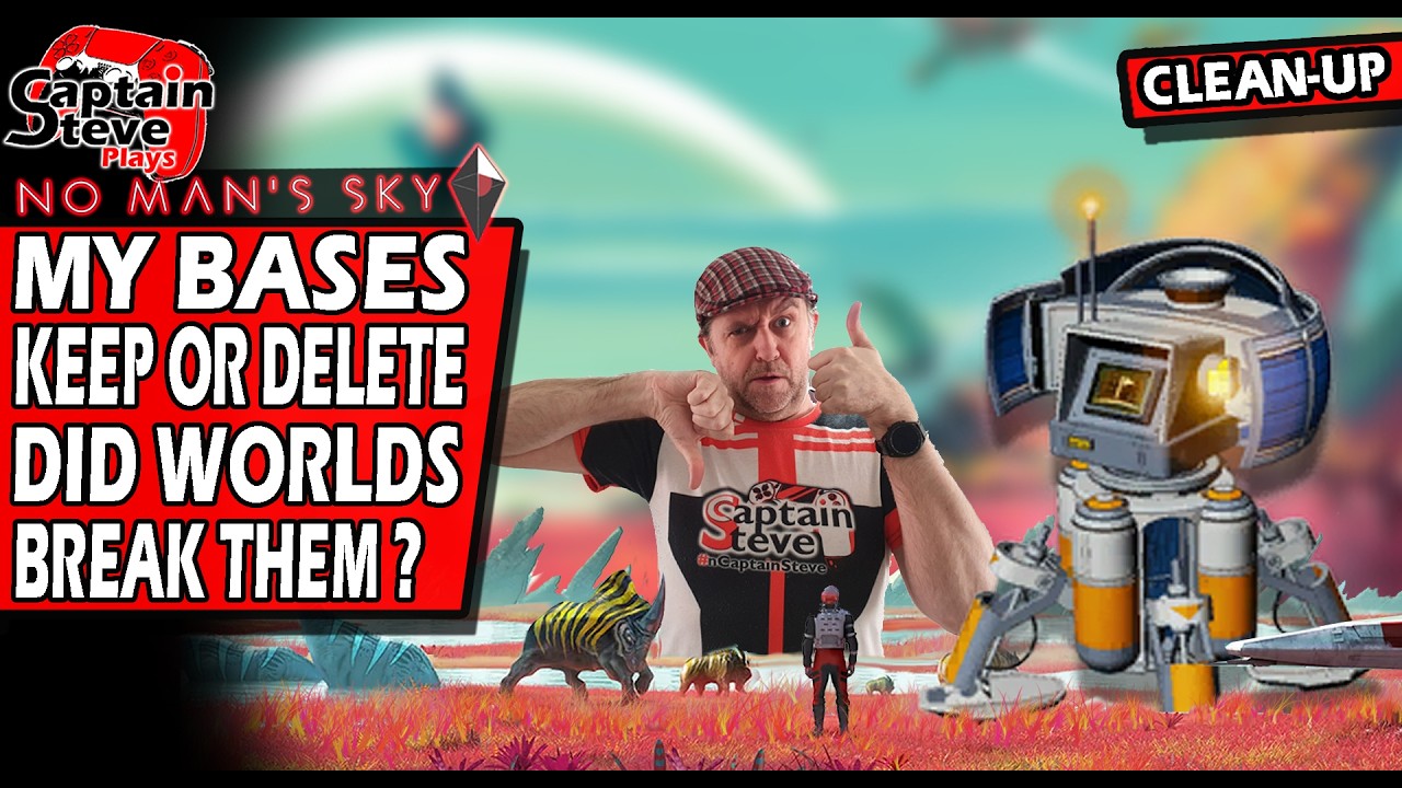No Man's Sky - Уборка базы - Посещение старых построек - Удаление и демонстрация - NMS 2026