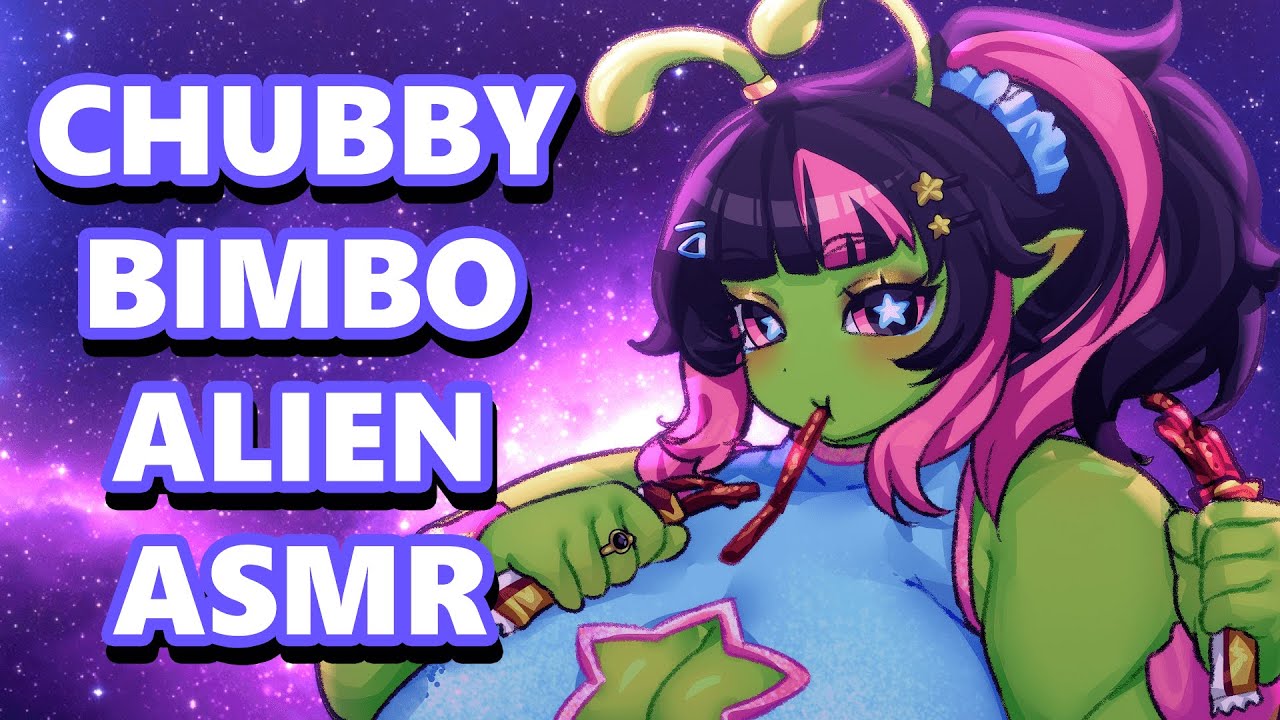 ASMR Chubby Alien ASMR | Kisses, Echo Ear Massage, Water Globes