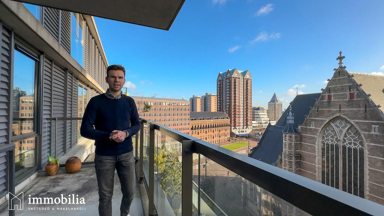 Verhuurd - Luxe 3-kamer appartement met p-plaats in het centrum van Rotterdam - immobilia.nl