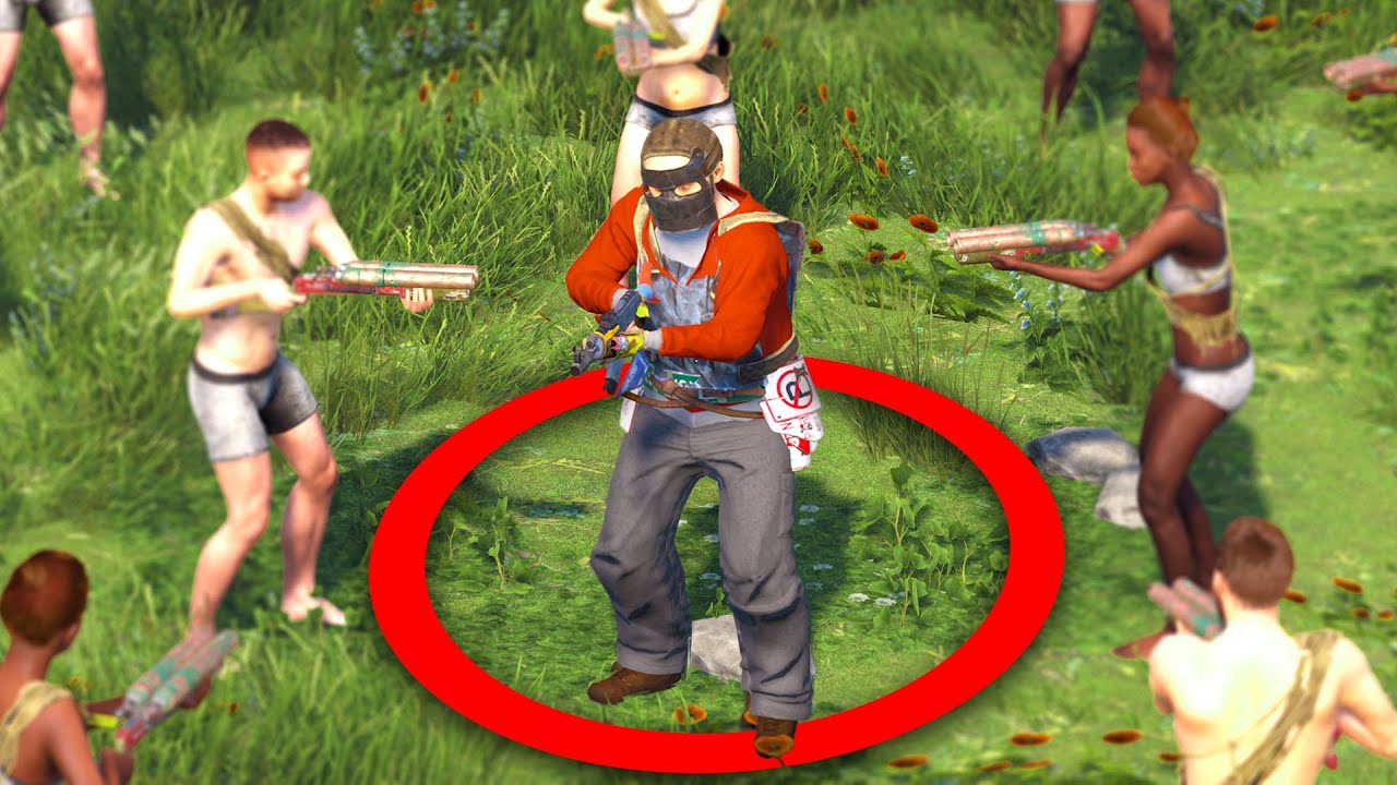 i did a rust manhunt... (ft ser winter)