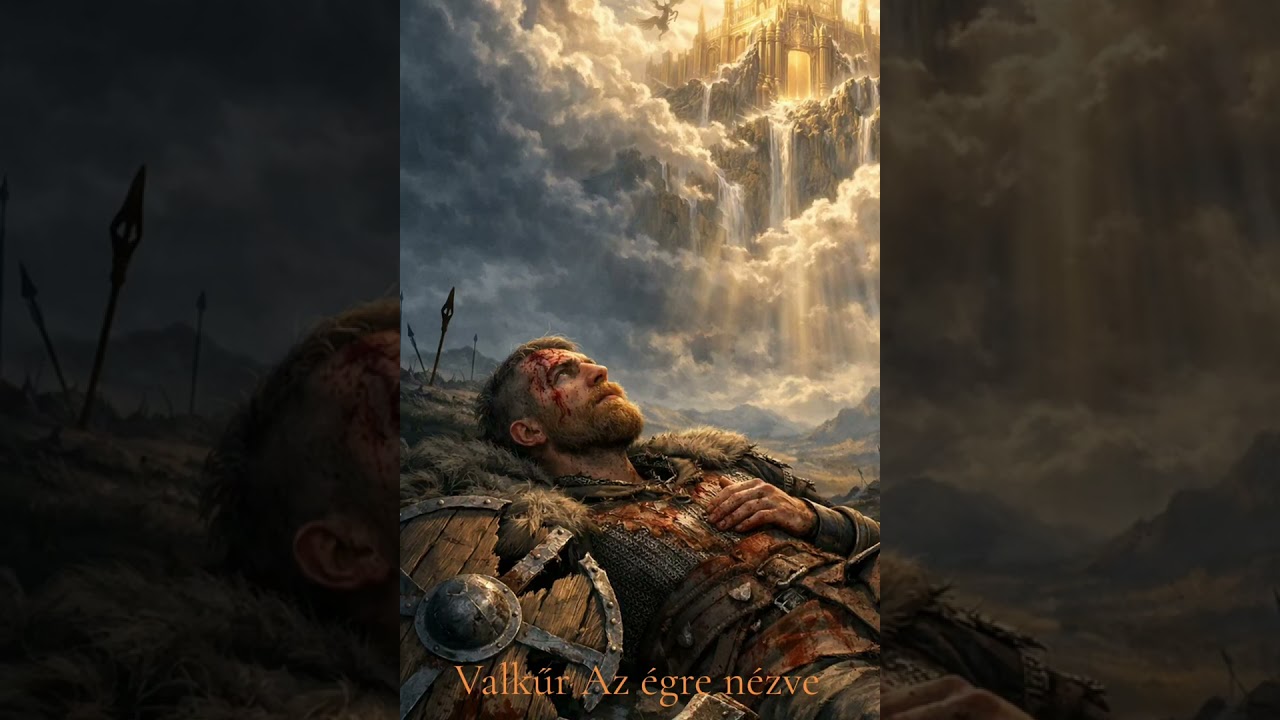 Valkűr az égre nézve