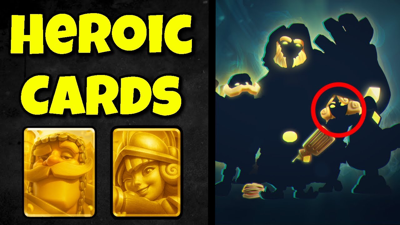 HEROIC CARDS JUST REVEALED&hellip; Clash Royale&rsquo;s NEXT BIG UPDATE?! 😳
