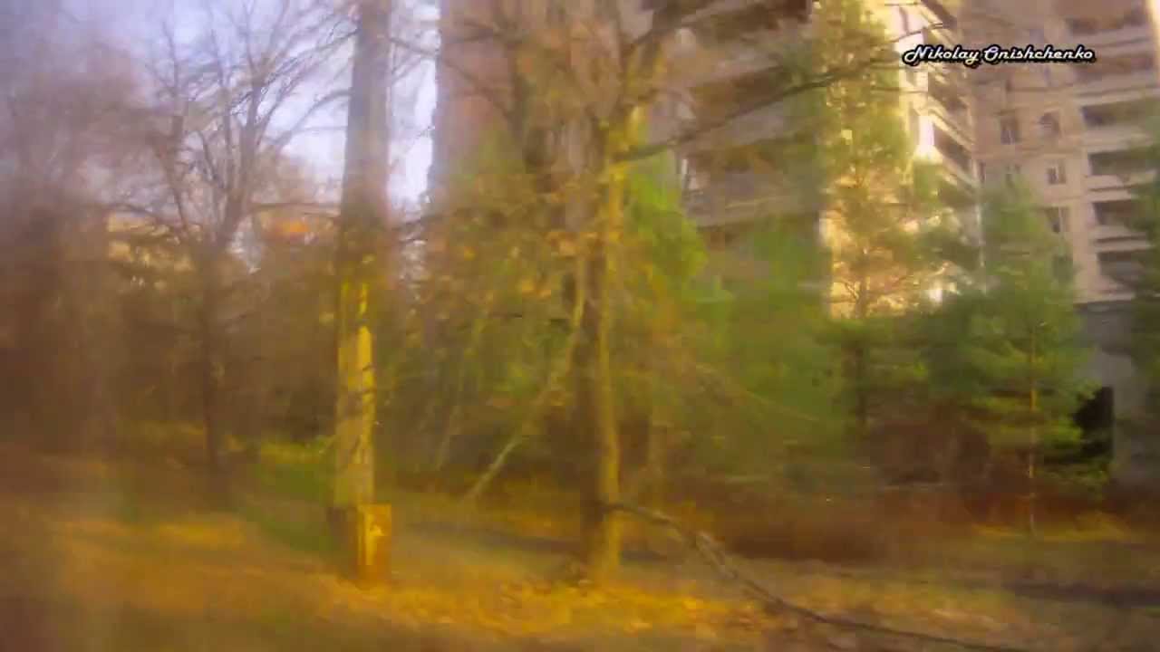 Припять из окна машины. Pripyat, HD