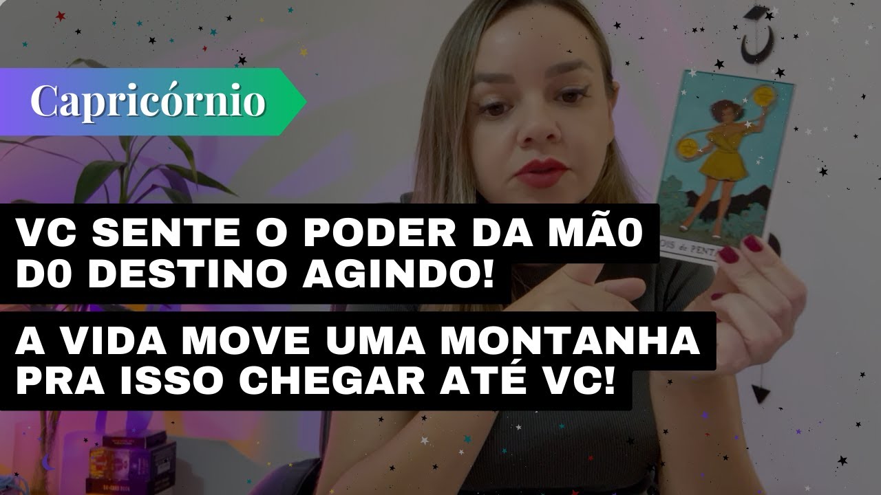 CAPRICÓRNIO✨UMA SURPRESA BATE A SUA PORTA E ENVOLVE ALGUÉM QUE VC NEM IMAGINA🤭