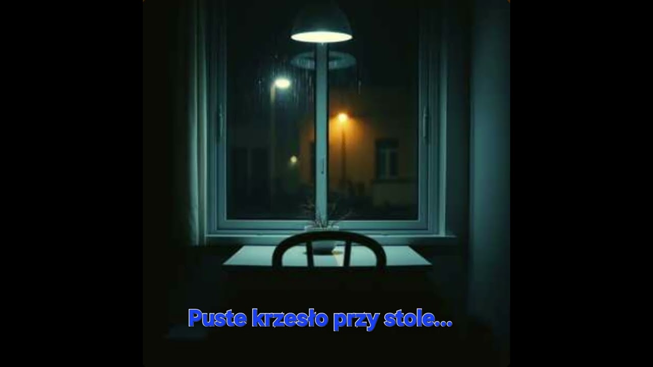 Puste krzesło przy stole...