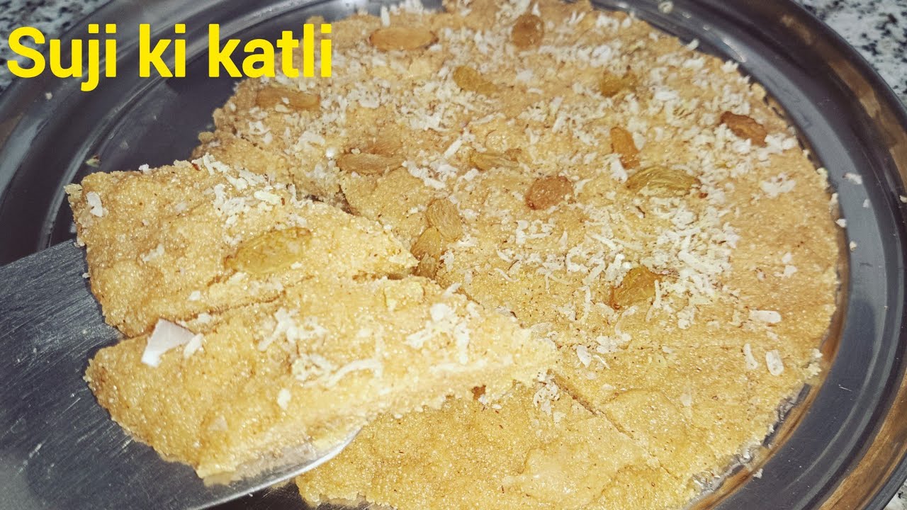 Sirf 15 Minute Me Suji Ki Katli 😋 | Shab-e-Barat Special Sweet Recipe