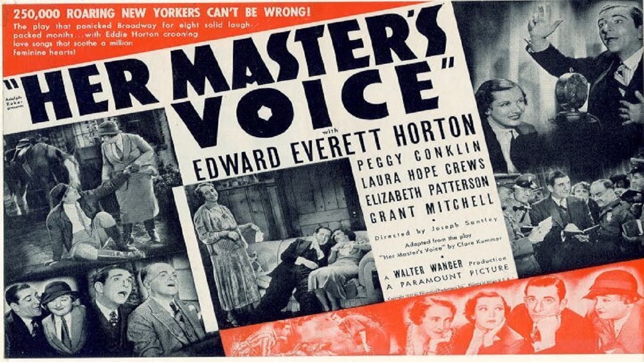 Her Master&rsquo;s Voice (1936) Full Movie | Comedy | Edward Everett Horton