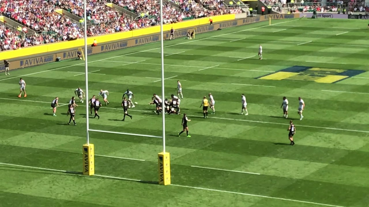 Exeter Chiefs 2018 premiership final tomahawk chop