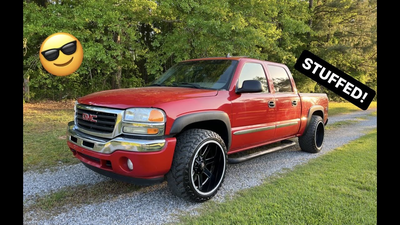 DROP SHACKLES &  22X12s ON THE SIERRA!