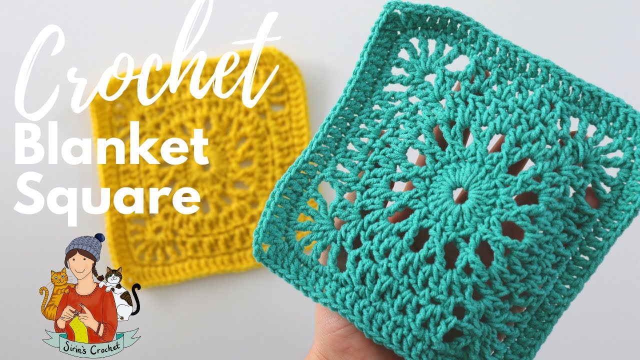 How To Crochet A Simple Blanket Square