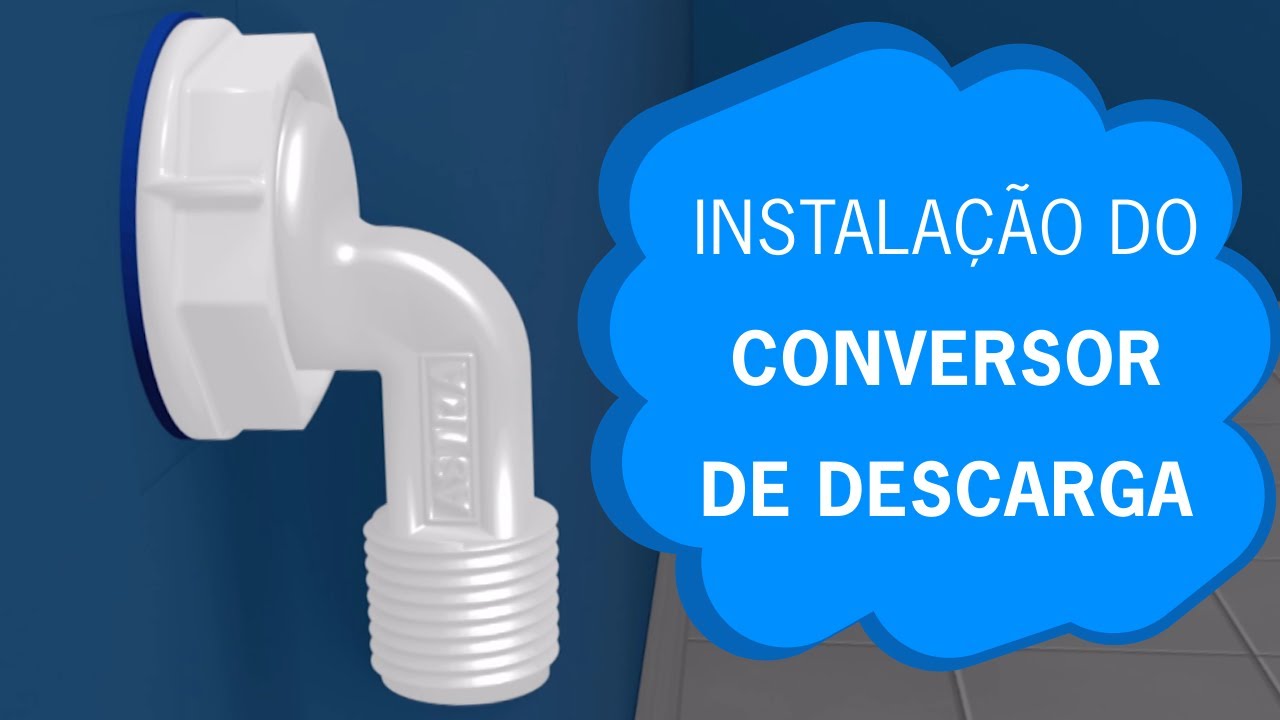 Conversor de descarga - Instala&ccedil;&atilde;o