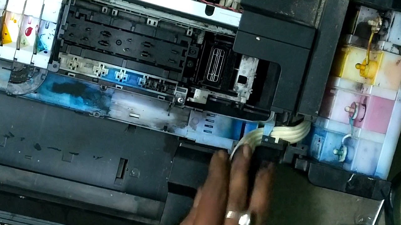 EPSON L220 INK PIPE REPLACEMENT