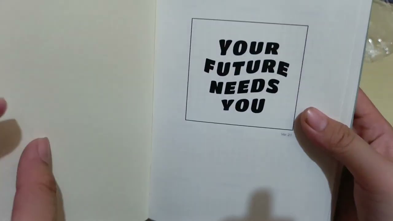 unboxing planner book 2026 asmr
