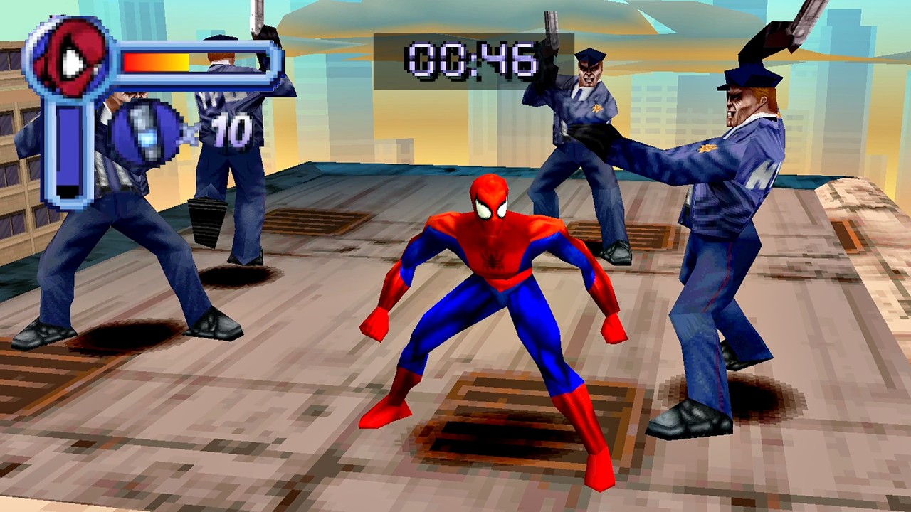 Spider-Man PS1 - Police Training Mod (Download)