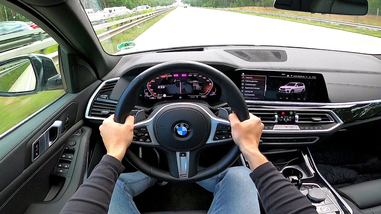 2021 BMW X5 M50i - pov test drive