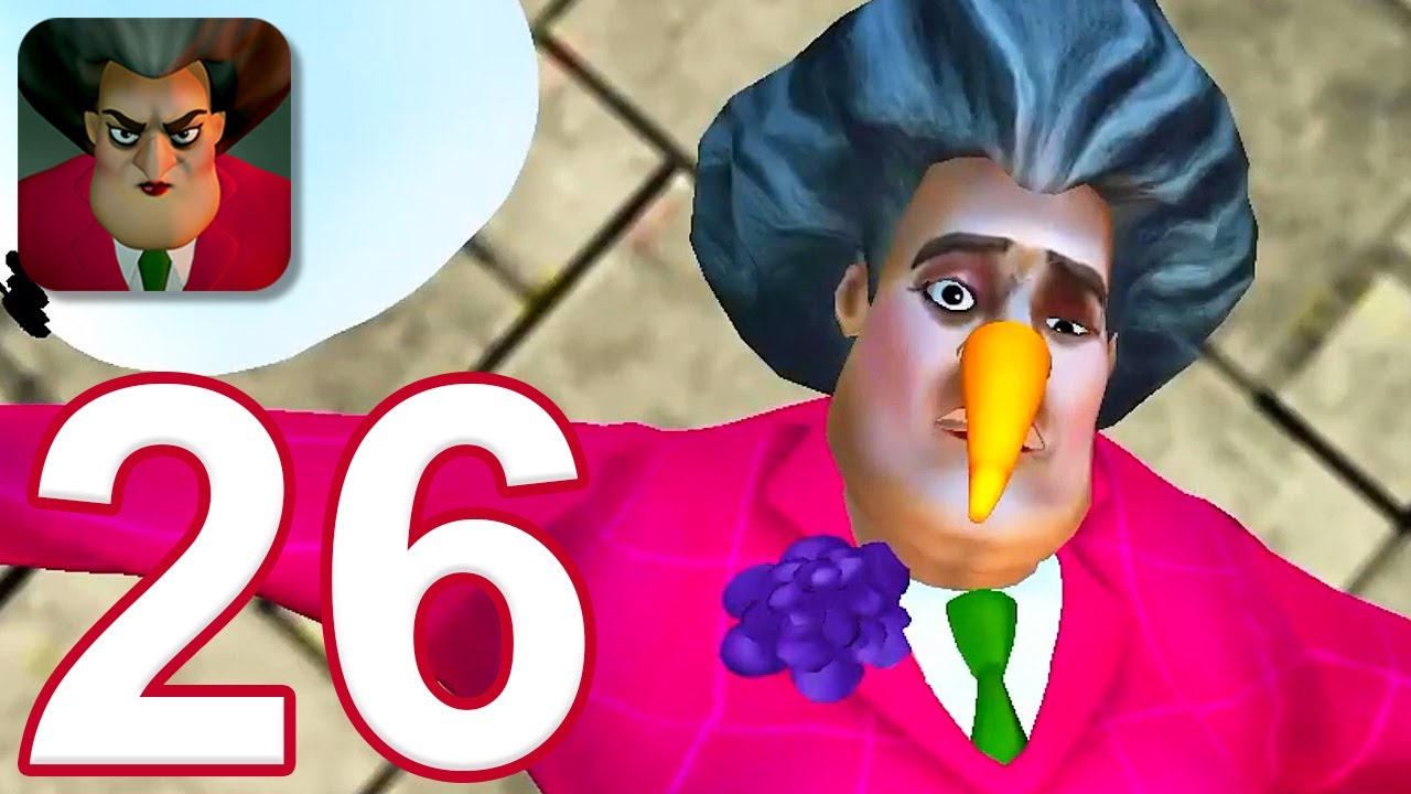 Scary Teacher 3D - Gameplay Walkthrough Part 26 - 2 New Christmas Levels (iOS, Android)