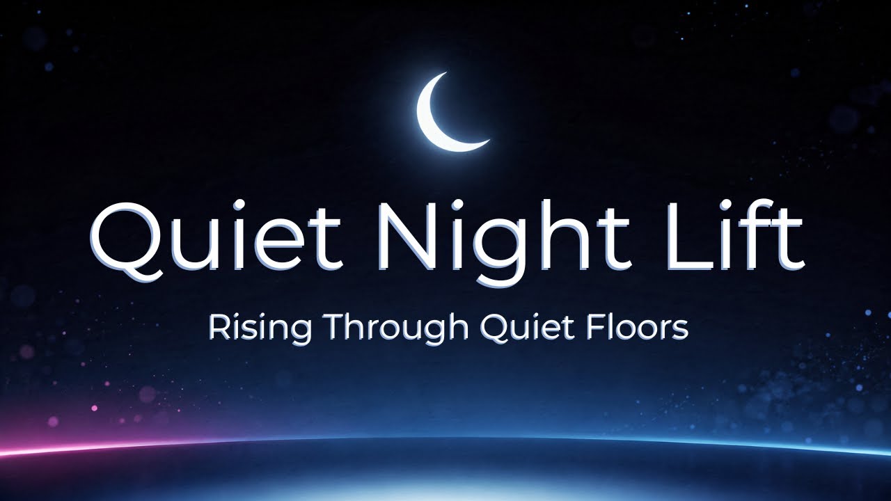 Whispered Night Story – Quiet Night Lift Rising Through Quiet Floors