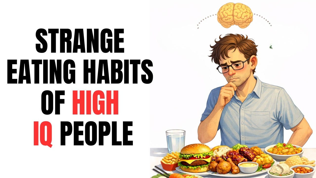 The Strange Food & Eating Habits of High IQ Individuals | Its Psychology